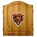 Imperial Chicago Bears Licensed Solid Pine Cabinet and Bristle Dartboard Set
