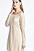 82 Days Women'S Rayon Span Basic Round Neck Long Sleeves Dress - Solid