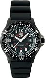Luminox Men's Black Ops 8401 Black Polyurethane Analog Quartz Watch with Black Dial