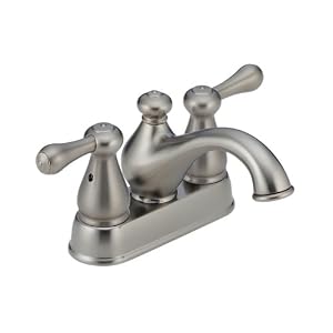 Delta Faucet 2578SS-278SS Leland Double-Handle Centerset Lavatory Faucet with Metal... by DELTA FAUCET