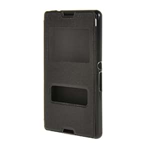 Sony Xperia E3 ,Housse Coque Etui En Cuir Flip Cover Case Pour Sony