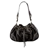 Mossimo Small Drawstring Hobo - Black