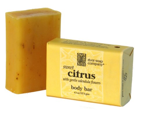 River Soap Co. Citrus Soap Triple Milled All Vegetable 4.5 oz.