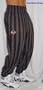 O500 Otomix Baggy Workout Gym Pants - Charcoal Black Stripe