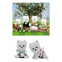 Sylvanian Families TERRIER FAMILY AND TWINS OFFER