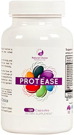 Natural Choice Products Protease Digestive Enzyme 120 Capsules