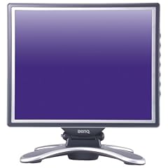 BenQ FP783 43,2 cm (17 Zoll) TFT-Monitor DVI schwarz/silber (Kontrast 500:1, 12ms Reaktionszeit)