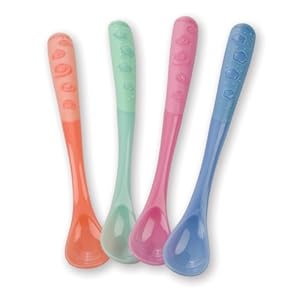 Nuby 4-Pack Hot Safe Spoons