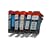1x Satz D+C  kompatible Patronen Canon Pixma IP 4200, IP 4300, IP 5200, IP 4500, IP 5200R, IP 5300, MP 500/510/530/600/600R/800/800R/ 810/830;  und viele Drucker mehr!  Patronen mit Chip.