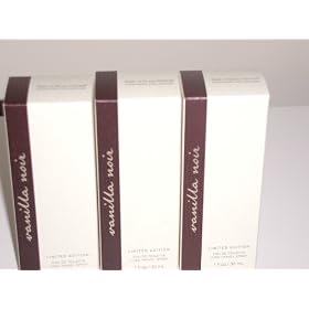 Bath & Body Works Signature Collection Vanilla Noir Limited Edition Eau De Toilette Luxe Travel Spray - Lot of 3