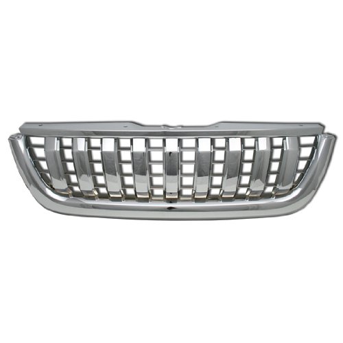 02 03 04 05 FORD EXPLORER CHROME GRILLE VERTICAL RASCAL STYLE