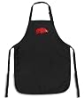 University of Arkansas Apron NCAA College Logo Black Arkansas Razorbacks TOP RATED for Grilling, Barbecue, Kitchen and Cooking Best Unique Gifts for a Man, Men, HIM HER Women, Ladies. GIFT IDEA!