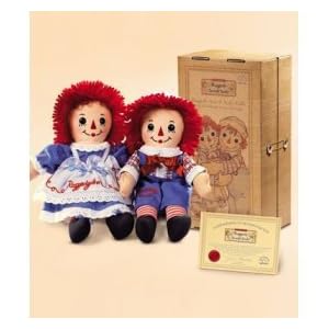 12 Raggedy Ann and Andy Collectors Set by Applause