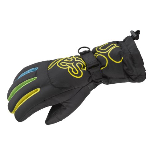 Salomon Kinder Handschuh Zero CS, black/corony, L Preisvergleich