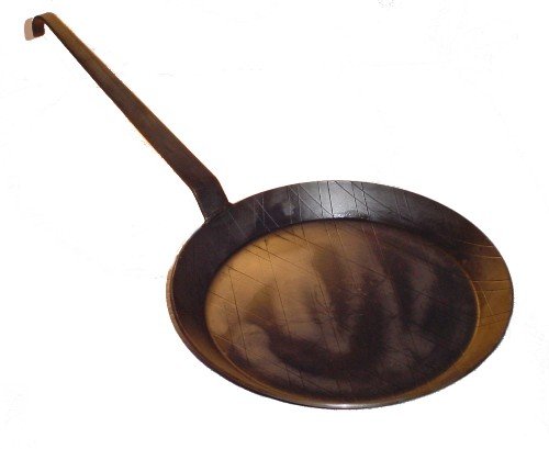 Kaltgeschmiedete Eisenpfanne Bratpfanne Ø 36 