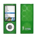 Apple iPod Nano 5th Generation Empire New-Skin Case Silicone Protector, Neon Green