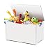 Tot Tutors Toy Box, White