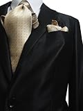 IMAGE OF G. Fiorelli 2 Button Men's Suit Shiny Jet Black Sharkskin