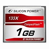 シリコンパワー コンパクトフラッシュ 133倍速 1GB ブリスターパッケージ 永久保証 SP001GBCFC133V10の画像