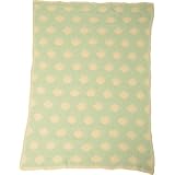 Crib Clouds cc2134 Chunky Chenille Polka Dot Baby Blanket