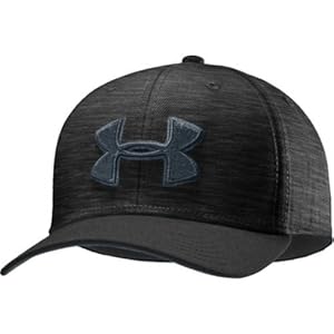Under Armour Herren Mütze Closer Stretch Cap, Black/Chc, L/XL, 1242640-001