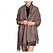 fineplus Women's New Arrival Thicken Pashmina 100% Wool Scarf Shawls Stole
