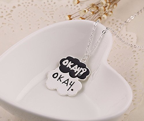 Okay? Okay Necklace Best friend Lovers The Fault In Our Stars Inspired