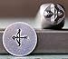 Brand New 6mm Archer Bow & Arrow Metal Punch Design Stamp - Supply Guy - CH-283