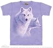 The Mountain Graceful White Wolves Tee T-shirt