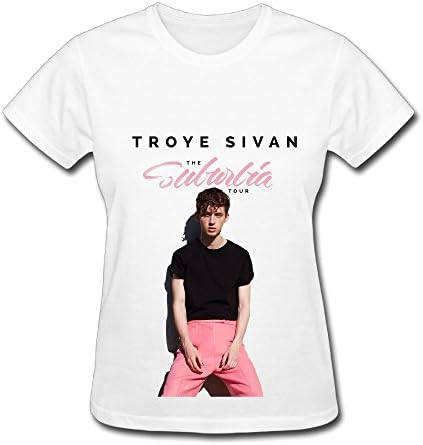 Troye Sivan Suburbia Tour 2016 Poster White Womens T Shirt