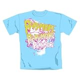 Music : Spikey Logo T-Shirt - Sky  (S)