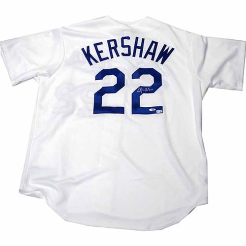Clayton Kershaw Autographed Los Angeles Dodgers Replica Home Jersey - Autographed MLB Jerseys