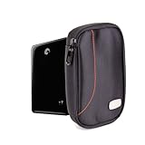 IMAGE OF Nylon PVC Black HDD Portable Sleeve For Seagate GoFlex Slim, GoFlex For Mac, GoFlex Satellite.