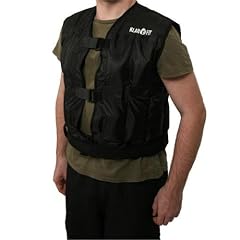 Klarfit Gewichtsweste Trainingsweste Joggingjacke (10 kg Universalgr��e)