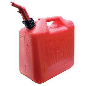 Briggs & Stratton 85053 5-Gallon Gas Can Auto Shut-Off (CARB Compliant)