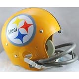 Pittsburgh Steelers 1962 Riddell NFL TK 2-Bar Suspension Throwback FS Helmet