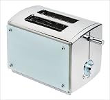 Kalorik TO-20621 850W Aqua Line 2-Slice Toaster, Stainless Steel/Glass