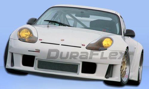 1999-2001 Porsche 996 C2/C4 Duraflex GT3-R Look Widebody Kit - Includes GT3-R Look Widebody Front Bumper (105400), GT3-R Look Widebody Front Splitter (105401). GT3-R Look Widebody Sideskirts (105402), GT3-R Look Widebody Rear Bumper (105403), GT3-R Look Widebody Front fenders (105404), GT3-R Look Widebody Rear Fender flares (105405) - Duraflex Body Kits