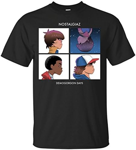 Nostalgiaz - Stranger Things T-Shirt - Black / Medium