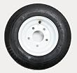Kenda Trailer Tire/Wheel Assembly - 4-Ply Rated/Load Range B - 4.80x8 - 5 Hole Rim 30020