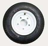Kenda Trailer Tire/Wheel Assembly - 4-Ply Rated/Load Range B - 4.80x8 - 5 Hole Rim 30020