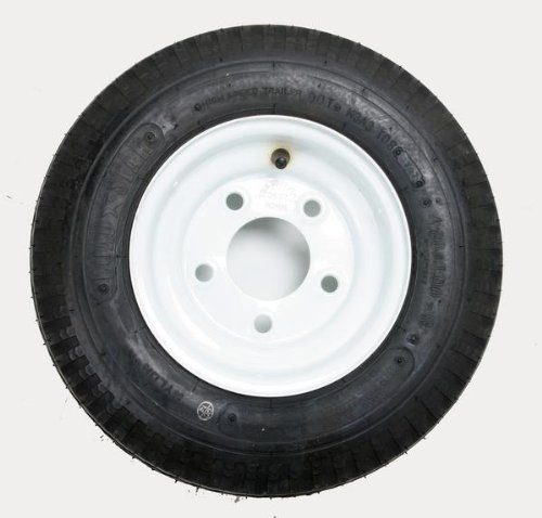 Kenda Trailer Tire/Wheel Assembly – 4-Ply Rated/Load