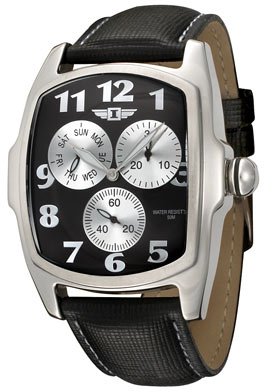 I By Invicta Men's 70115-005 Stainless Steel Black Technofiber Watch