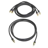 Monster MV2AV25-2M Composite Video with RCA Audio Cable Kit (2 meters)