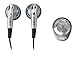 Coby CVE20 Dynamic Digital Stereo Earphones with Carrying Case, Silver (Discontinued by Manufacturer)