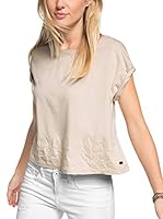 edc by ESPRIT Camiseta Manga Corta (Beige)