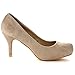 BELLA MARIE KYLIE-1 Women's Classic Styling Comfort Stiletto Heel Dress Pump