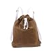 Natural Canvas Drawstring Backpack
