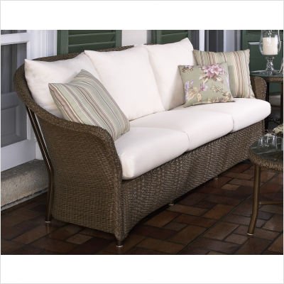Weekend Retreat Sofa Finish: Sweet Pea, Fabric: Canvas Palm