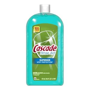 Cascade Rinse Aid, Dishwasher Rinse Agent, 16 Fl Oz